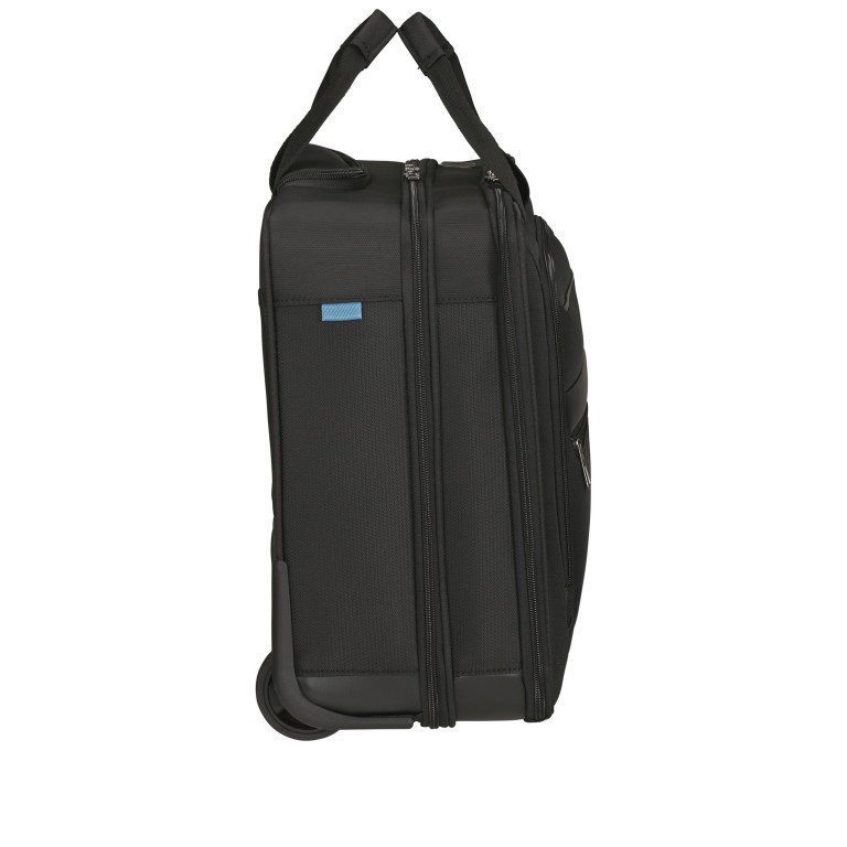 Pilotenkoffer Vectura Evo Business Case Wheels 17.3 Zoll mit USB-Anschluss Black, Farbe: schwarz, Marke: Samsonite, EAN: 5414847972058, Abmessungen in cm: 46x35x20, Bild 4 von 12