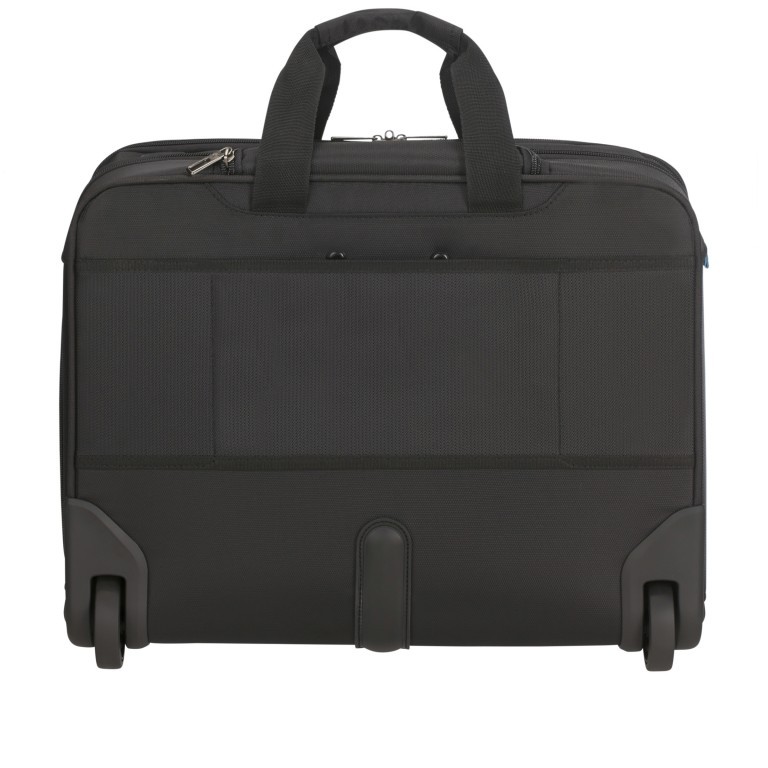 Pilotenkoffer Vectura Evo Business Case Wheels 17.3 Zoll mit USB-Anschluss Black, Farbe: schwarz, Marke: Samsonite, EAN: 5414847972058, Abmessungen in cm: 46x35x20, Bild 5 von 12