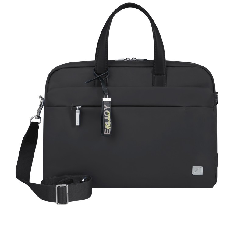 Laptoptasche Workationist mit Laptopfach 15.6 Zoll Black, Farbe: schwarz, Marke: Samsonite, EAN: 5400520154071, Abmessungen in cm: 40x29x9.5, Bild 1 von 10