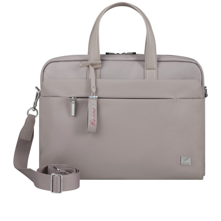 Laptoptasche Workationist mit Laptopfach 15.6 Zoll Quartz, Farbe: grau, Marke: Samsonite, EAN: 5400520154095, Abmessungen in cm: 40x29x9.5, Bild 1 von 10