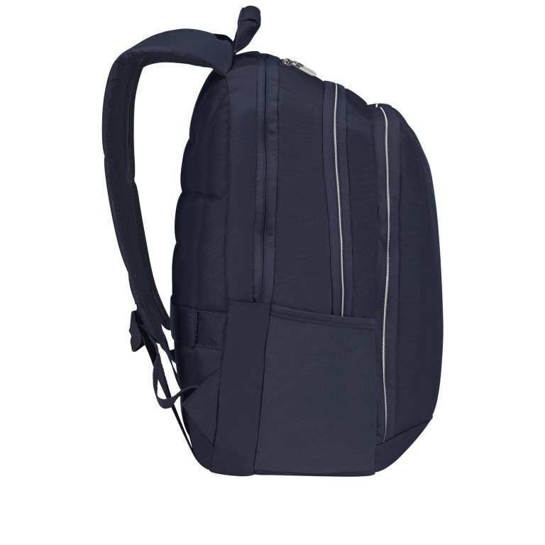 Rucksack Guardit Classy mit Laptopfach 15.6 Zoll Midnight Blue, Farbe: blau/petrol, Marke: Samsonite, EAN: 5400520128485, Abmessungen in cm: 27x54x15, Bild 3 von 8