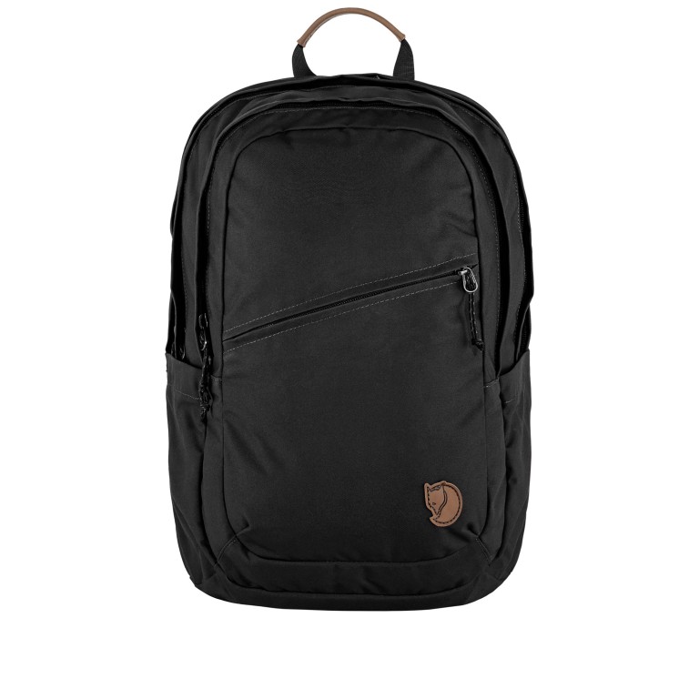 Rucksack Räven mit Laptopfach 15 Zoll Volumen 28 Liter Black, Farbe: schwarz, Marke: Fjällräven, EAN: 7323450786229, Abmessungen in cm: 36x47x15.5, Bild 1 von 8