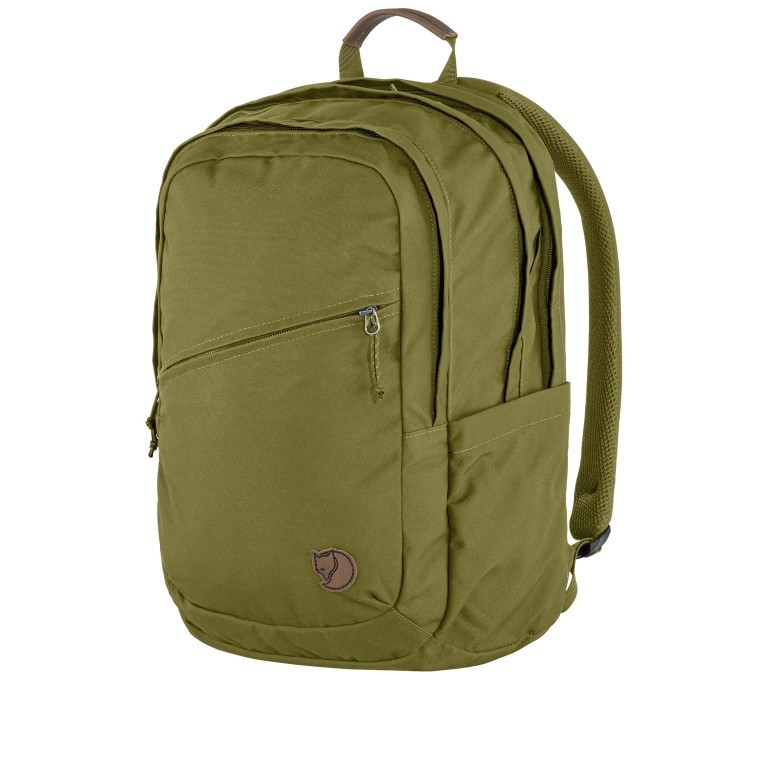 Rucksack Räven mit Laptopfach 15 Zoll Volumen 28 Liter Foliage Green, Farbe: grün/oliv, Marke: Fjällräven, EAN: 7323450786243, Abmessungen in cm: 36x47x15.5, Bild 2 von 8