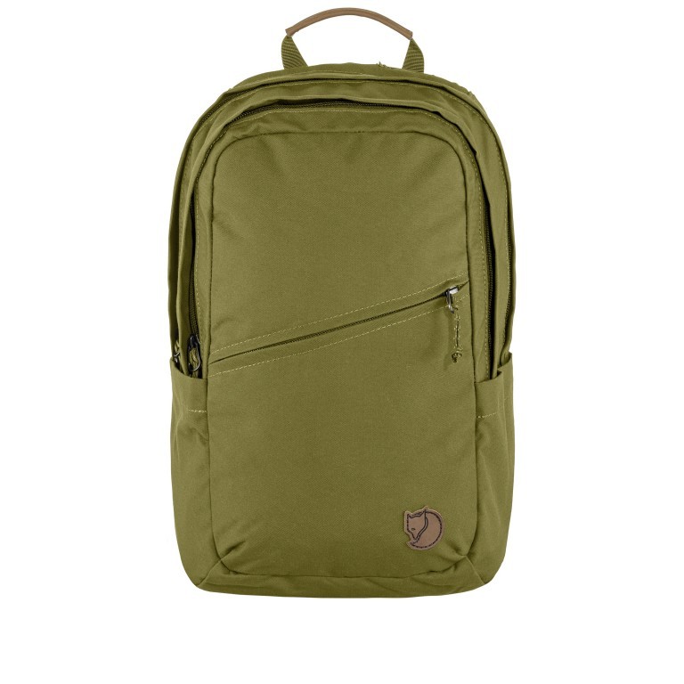 Rucksack Räven mit Laptopfach 15 Zoll Volumen 20 Liter Foliage Green, Farbe: grün/oliv, Marke: Fjällräven, EAN: 7323450786038, Abmessungen in cm: 34x42x15.5, Bild 1 von 5