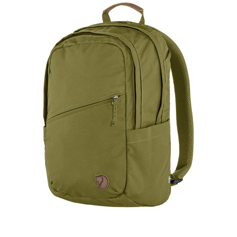 Rucksack Räven mit Laptopfach 15 Zoll Volumen 20 Liter Foliage Green, Farbe: grün/oliv, Marke: Fjällräven, EAN: 7323450786038, Abmessungen in cm: 34x42x15.5, Bild 2 von 5