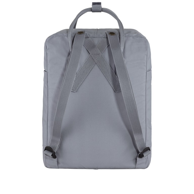 Rucksack Kånken Flint Grey, Farbe: grau, Marke: Fjällräven, EAN: 7323450786342, Abmessungen in cm: 27x38x13, Bild 3 von 16