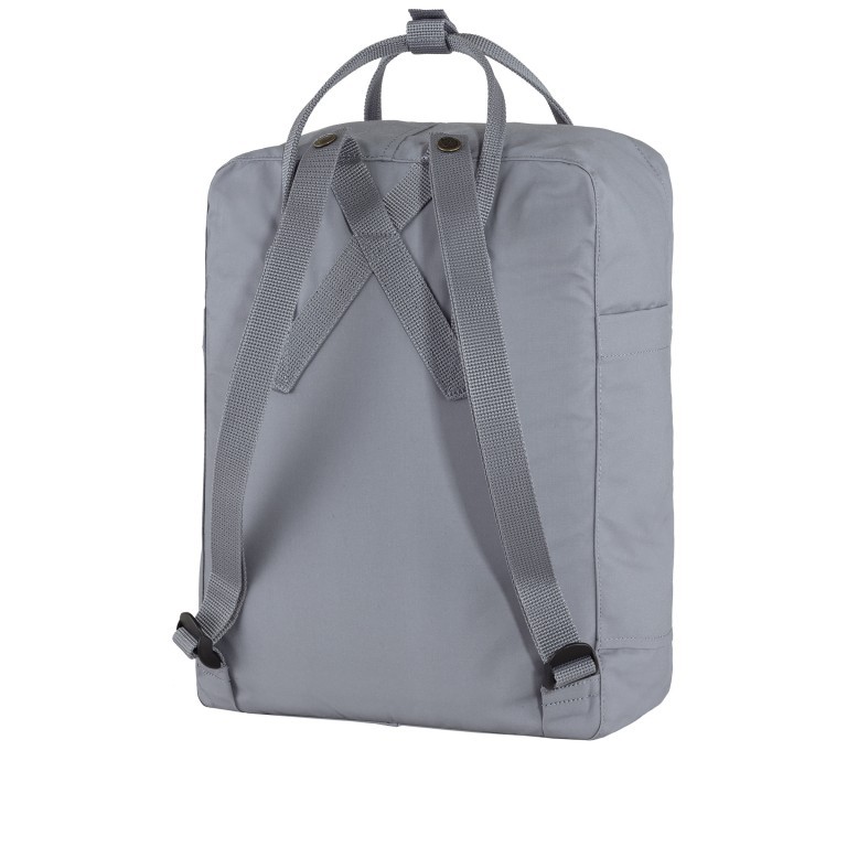 Rucksack Kånken Flint Grey, Farbe: grau, Marke: Fjällräven, EAN: 7323450786342, Abmessungen in cm: 27x38x13, Bild 4 von 16