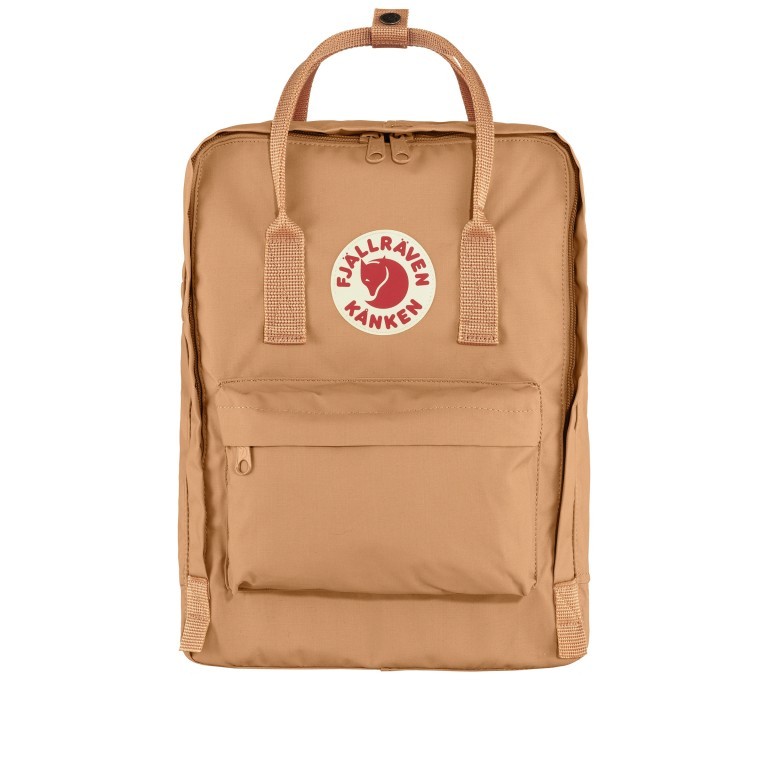 Rucksack Kånken Peach Sand, Farbe: braun, Marke: Fjällräven, EAN: 7323450786366, Abmessungen in cm: 27x38x13, Bild 1 von 16