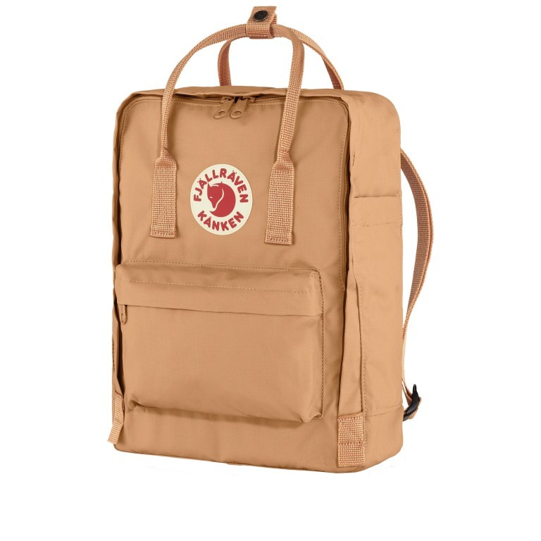 Rucksack Kånken Peach Sand, Farbe: braun, Marke: Fjällräven, EAN: 7323450786366, Abmessungen in cm: 27x38x13, Bild 2 von 16