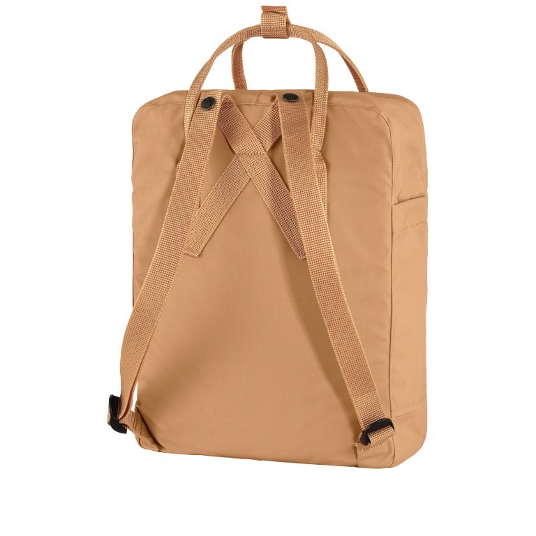 Rucksack Kånken Peach Sand, Farbe: braun, Marke: Fjällräven, EAN: 7323450786366, Abmessungen in cm: 27x38x13, Bild 4 von 16