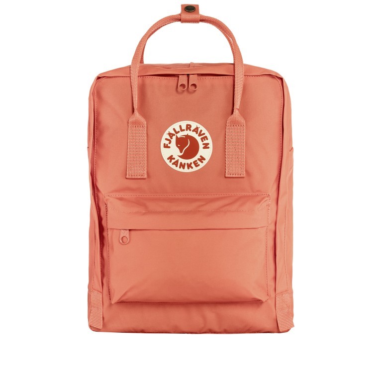 Rucksack Kånken Korall, Farbe: orange, Marke: Fjällräven, EAN: 7323450857615, Abmessungen in cm: 27x38x13, Bild 1 von 15