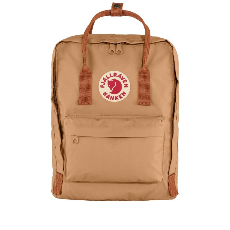 Rucksack Kånken Peach Sand Terracotta Brown, Farbe: braun, Marke: Fjällräven, EAN: 7323450786373, Abmessungen in cm: 27x38x13, Bild 1 von 16