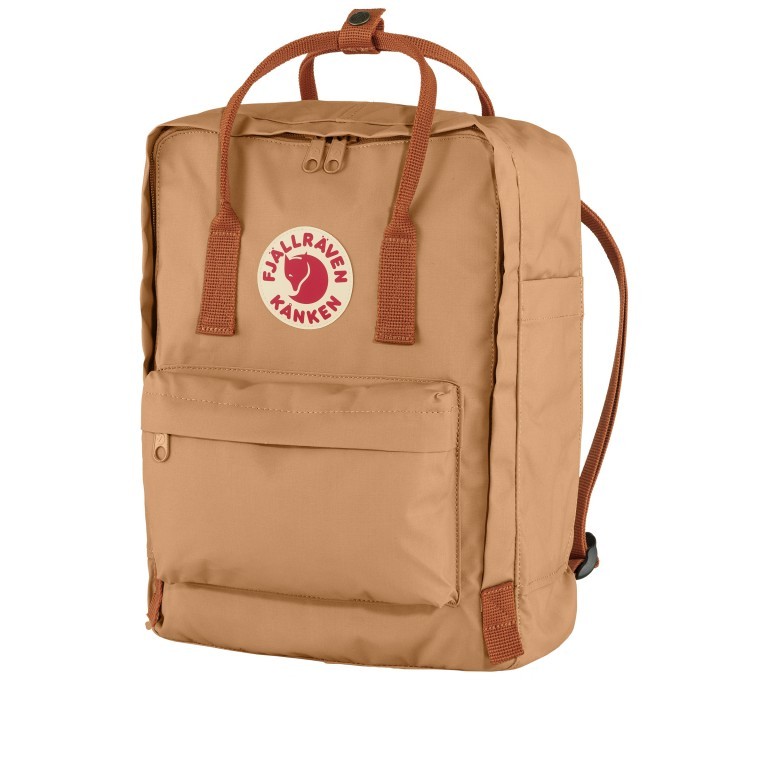 Rucksack Kånken Peach Sand Terracotta Brown, Farbe: braun, Marke: Fjällräven, EAN: 7323450786373, Abmessungen in cm: 27x38x13, Bild 2 von 16