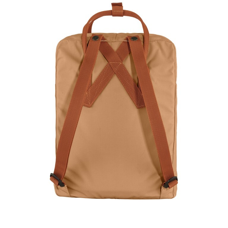 Rucksack Kånken Peach Sand Terracotta Brown, Farbe: braun, Marke: Fjällräven, EAN: 7323450786373, Abmessungen in cm: 27x38x13, Bild 3 von 16