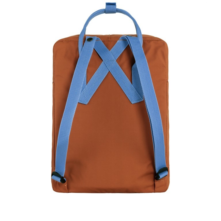 Rucksack Kånken Terracotta Brown Ultramarine, Farbe: orange, Marke: Fjällräven, EAN: 7323450857608, Abmessungen in cm: 27x38x13, Bild 3 von 15