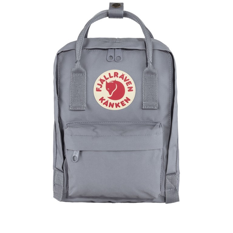 Rucksack Kånken Mini Flint Grey, Farbe: grau, Marke: Fjällräven, EAN: 7323450792367, Abmessungen in cm: 20x29x13, Bild 1 von 11