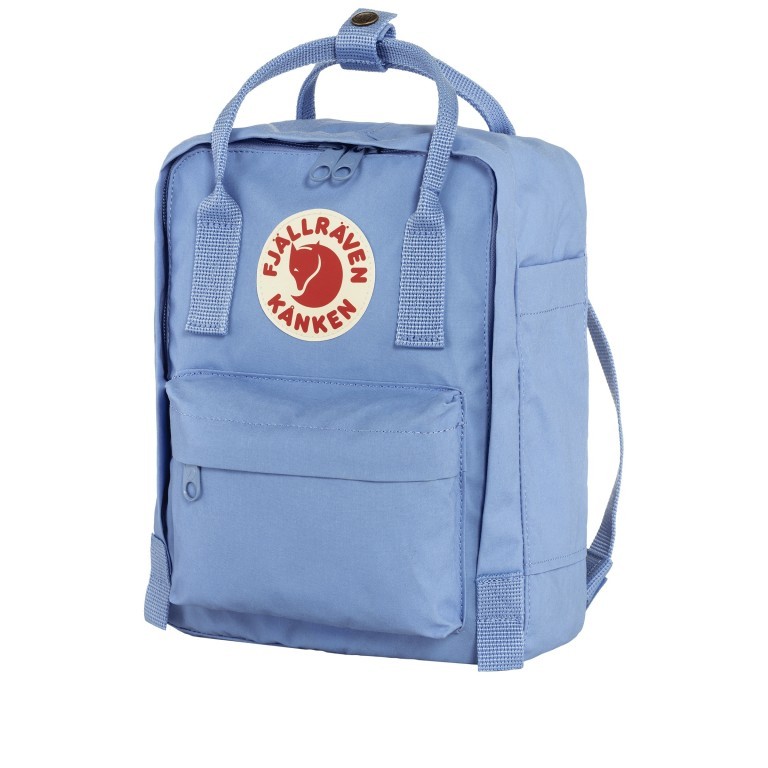 Rucksack Kånken Mini Ultramarine, Farbe: blau/petrol, Marke: Fjällräven, EAN: 7323450857714, Abmessungen in cm: 20x29x13, Bild 2 von 13