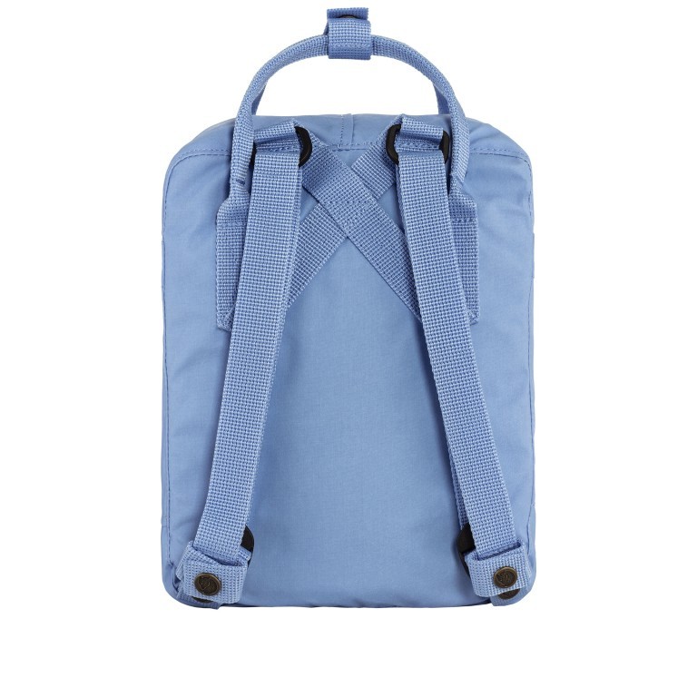 Rucksack Kånken Mini Ultramarine, Farbe: blau/petrol, Marke: Fjällräven, EAN: 7323450857714, Abmessungen in cm: 20x29x13, Bild 3 von 13