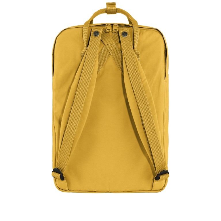 Rucksack Kånken Laptop 17 Zoll Ochre, Farbe: gelb, Marke: Fjällräven, EAN: 7323450785857, Abmessungen in cm: 27x41x18, Bild 3 von 15