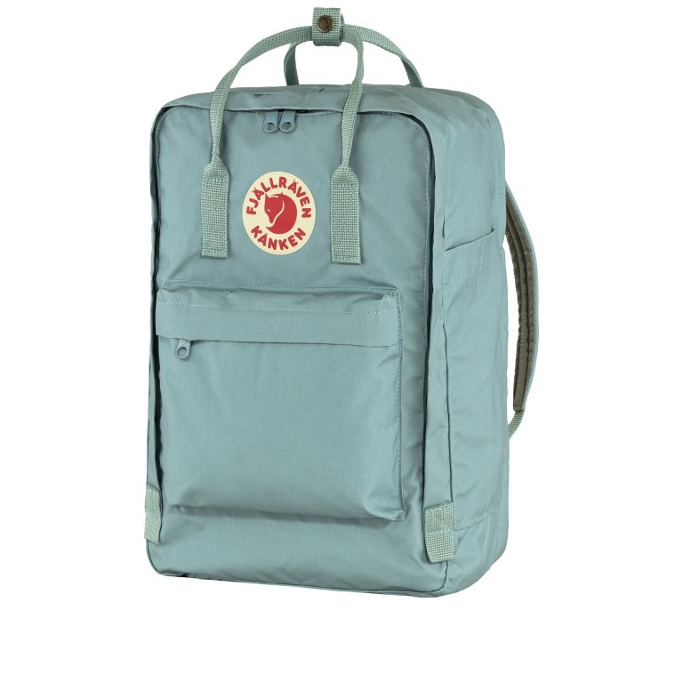 Rucksack Kånken Laptop 17 Zoll Sky Blue, Farbe: grün/oliv, Marke: Fjällräven, EAN: 7323450785888, Abmessungen in cm: 27x41x18, Bild 2 von 15