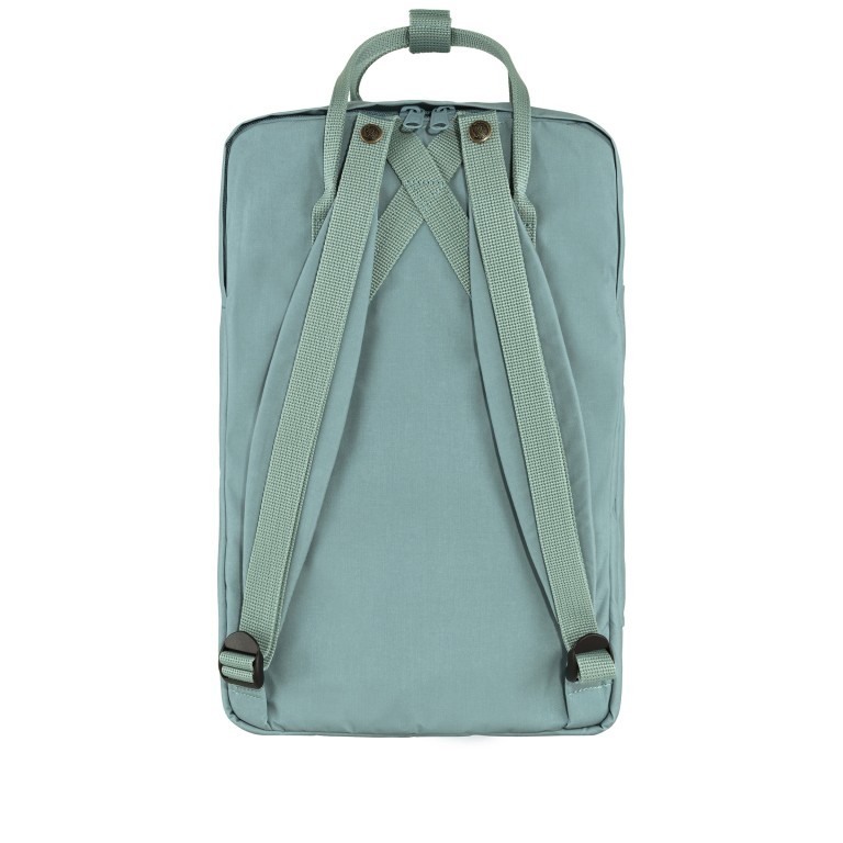 Rucksack Kånken Laptop 17 Zoll Sky Blue, Farbe: grün/oliv, Marke: Fjällräven, EAN: 7323450785888, Abmessungen in cm: 27x41x18, Bild 3 von 15