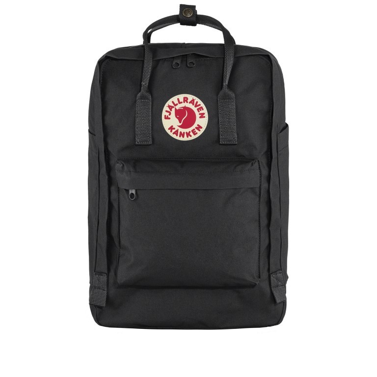 Rucksack Kånken Laptop 17 Zoll Black, Farbe: schwarz, Marke: Fjällräven, EAN: 7323450785895, Abmessungen in cm: 27x41x18, Bild 1 von 15