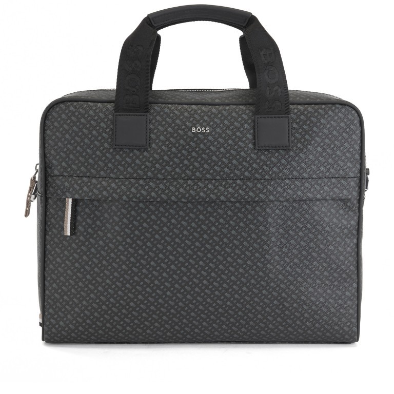Aktentasche Byron Document Case S Black, Farbe: schwarz, Marke: BOSS, EAN: 4063534404696, Abmessungen in cm: 38x31x9, Bild 1 von 7