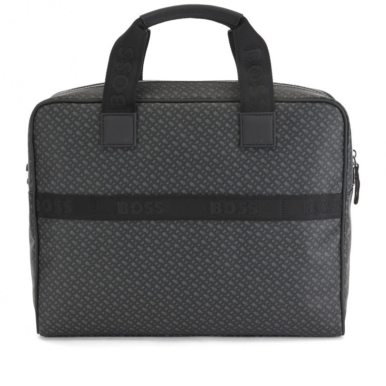 Aktentasche Byron Document Case S Black, Farbe: schwarz, Marke: Boss, EAN: 4063534404696, Abmessungen in cm: 38x31x9, Bild 3 von 7