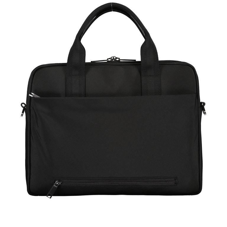 Aktentasche First Class mit Laptopfach Black, Farbe: schwarz, Marke: Boss, EAN: 4021417359099, Abmessungen in cm: 37.5x28x6, Bild 3 von 7