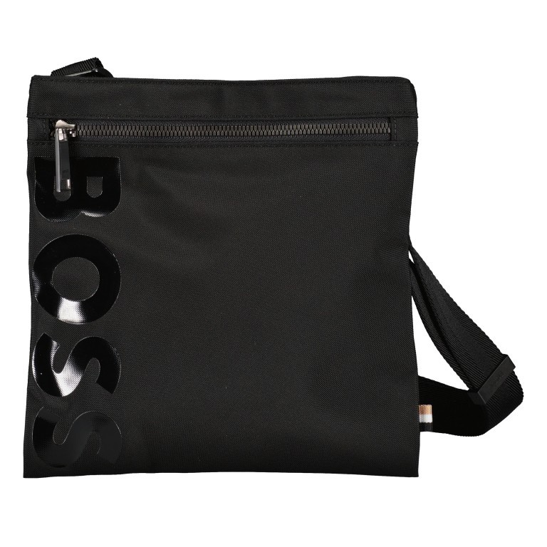 Umhängetasche Catch Envelope Bag Black, Farbe: schwarz, Marke: BOSS, EAN: 4063535023087, Abmessungen in cm: 20x22x1, Bild 1 von 6