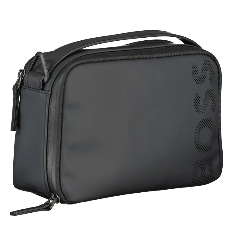 Kulturbeutel Goodwin Wash Bag Black, Farbe: schwarz, Marke: BOSS, EAN: 4063535022721, Abmessungen in cm: 24x15x8, Bild 2 von 6