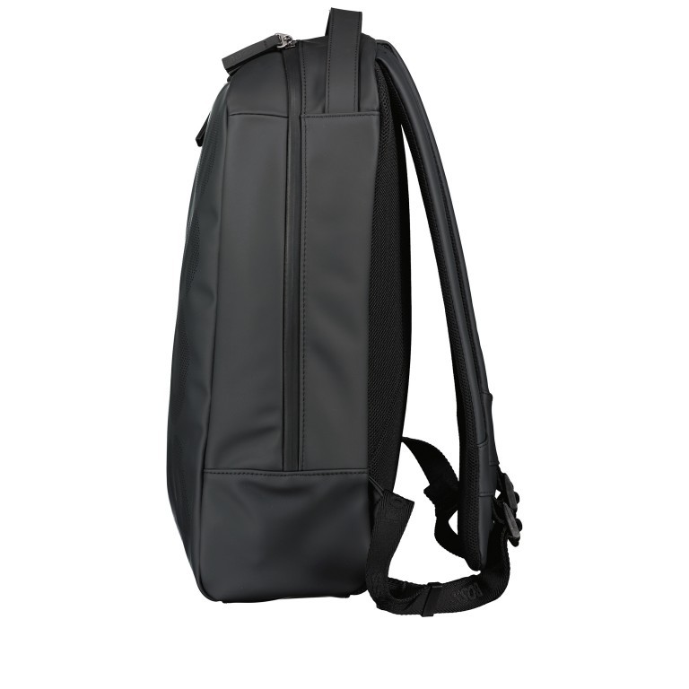 Rucksack Goodwin Backpack mit Laptopfach 13 Zoll Black, Farbe: schwarz, Marke: BOSS, EAN: 4063535022691, Abmessungen in cm: 30x46x14, Bild 3 von 6