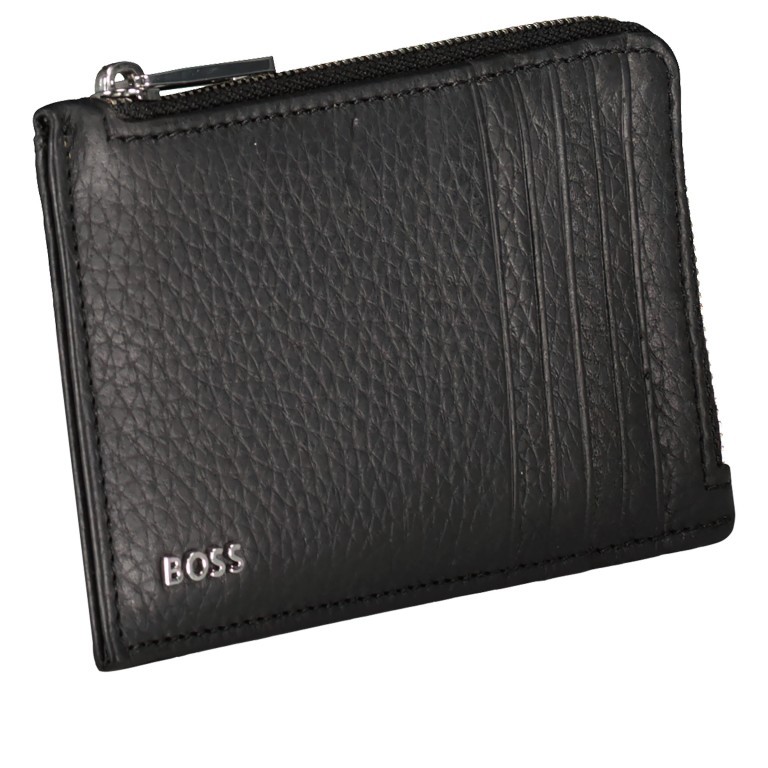Kartenetui / Geldbörse Crosstown Black, Farbe: schwarz, Marke: Boss, EAN: 4021417790625, Abmessungen in cm: 13x8x0.5, Bild 2 von 5