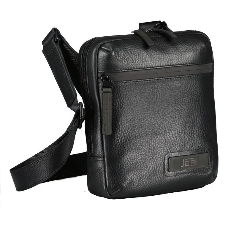 Umhängetasche Stockholm Shoulder Bag XS Black, Farbe: schwarz, Marke: Jost, EAN: 4025307785463, Abmessungen in cm: 19x22x5.5, Bild 2 von 6