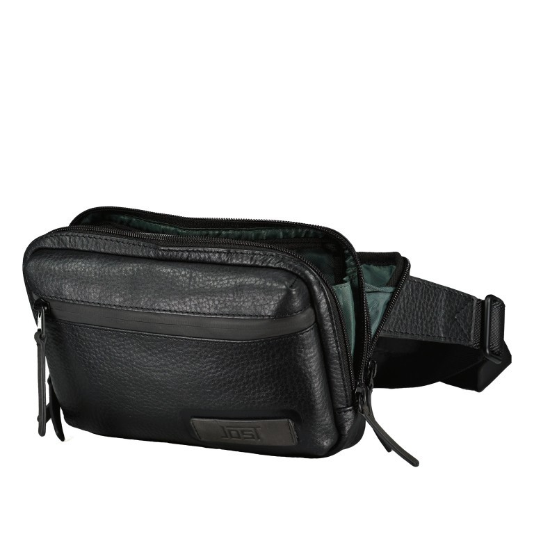 Gürteltasche Stockholm Men's Bag XS Black, Farbe: schwarz, Marke: Jost, EAN: 4025307785456, Abmessungen in cm: 23x14x7, Bild 6 von 6
