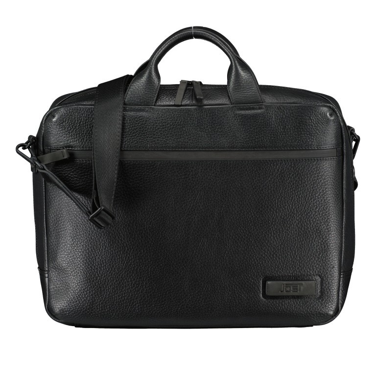 Aktentasche Stockholm Business Bag mit Laptopfach 15 Zoll Black, Farbe: schwarz, Marke: Jost, EAN: 4025307785524, Abmessungen in cm: 40x31x10, Bild 1 von 7