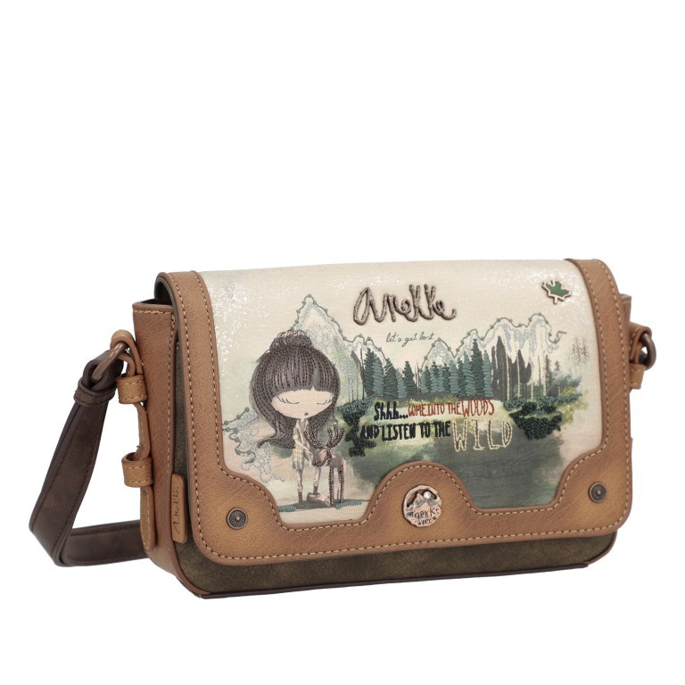 Umhängetasche The Forest Forest Flap Shoulder Bag Cognac, Farbe: cognac, Marke: Anekke, EAN: 8434172026834, Bild 3 von 7