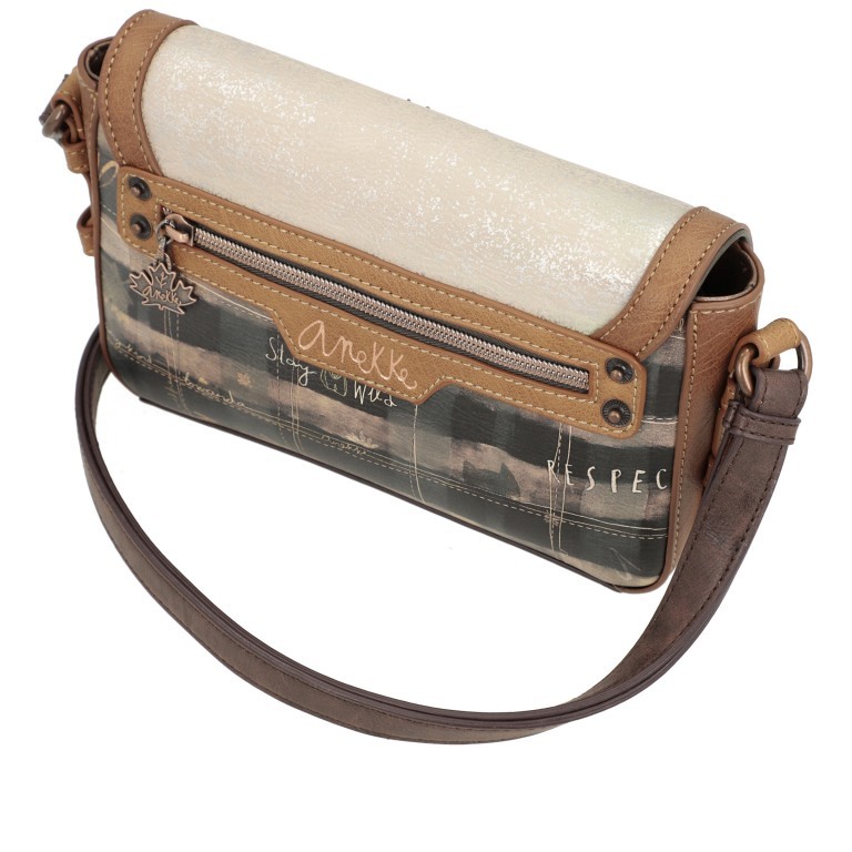 Umhängetasche The Forest Forest Flap Shoulder Bag Cognac, Farbe: cognac, Marke: Anekke, EAN: 8434172026834, Bild 5 von 7