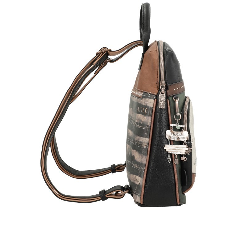 Rucksack The Forest Backpack with Pocket Cognac, Farbe: cognac, Marke: Anekke, EAN: 8434172027121, Abmessungen in cm: 29x31x10, Bild 3 von 7
