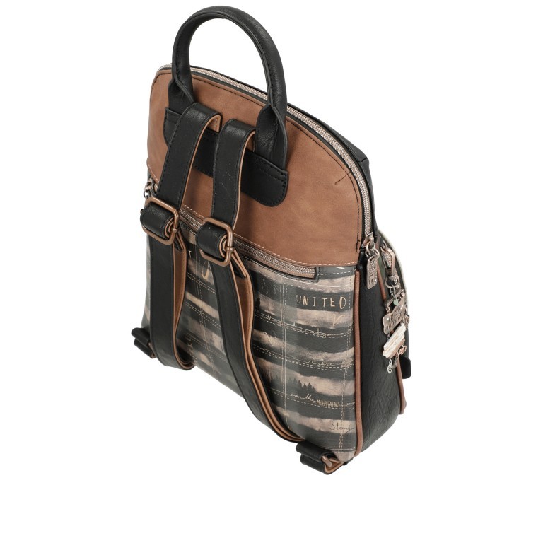Rucksack The Forest Backpack with Pocket Cognac, Farbe: cognac, Marke: Anekke, EAN: 8434172027121, Abmessungen in cm: 29x31x10, Bild 5 von 7