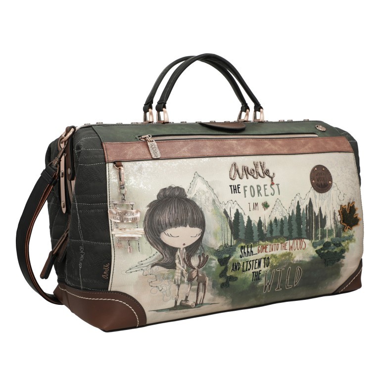 Reisetasche The Forest Travel Bag Cognac, Farbe: cognac, Marke: Anekke, EAN: 8434172028517, Abmessungen in cm: 49x30x21, Bild 2 von 8
