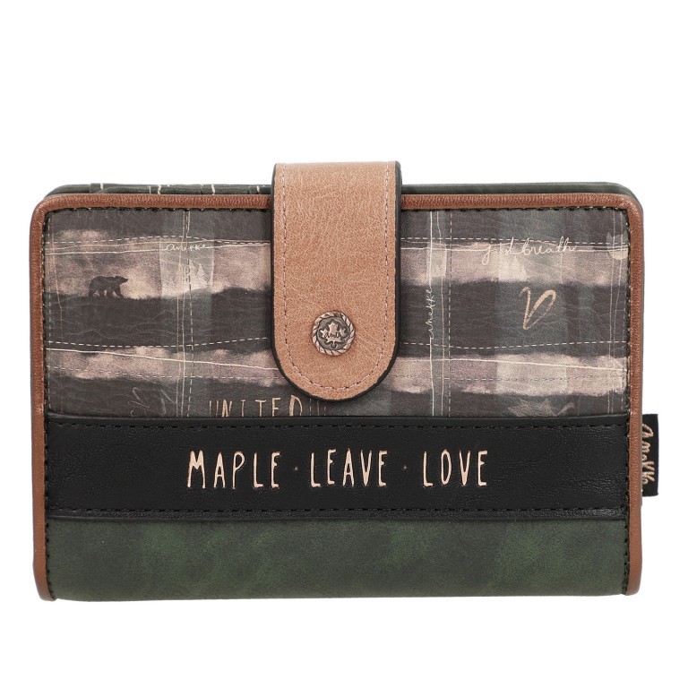 Geldbörse The Forest Medium Wallet mit RFID-Schutz Cognac, Farbe: cognac, Marke: Anekke, EAN: 8434172031524, Abmessungen in cm: 14x10x2, Bild 4 von 9