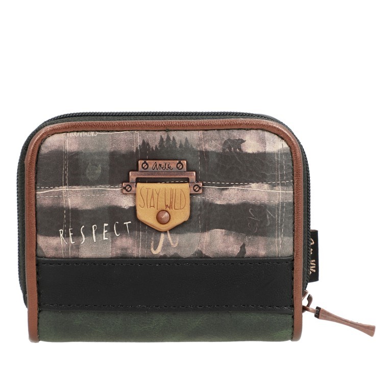 Geldbörse The Forest Small Wallet Cognac, Farbe: cognac, Marke: Anekke, EAN: 8434172031531, Abmessungen in cm: 10.5x8.5x3, Bild 4 von 8