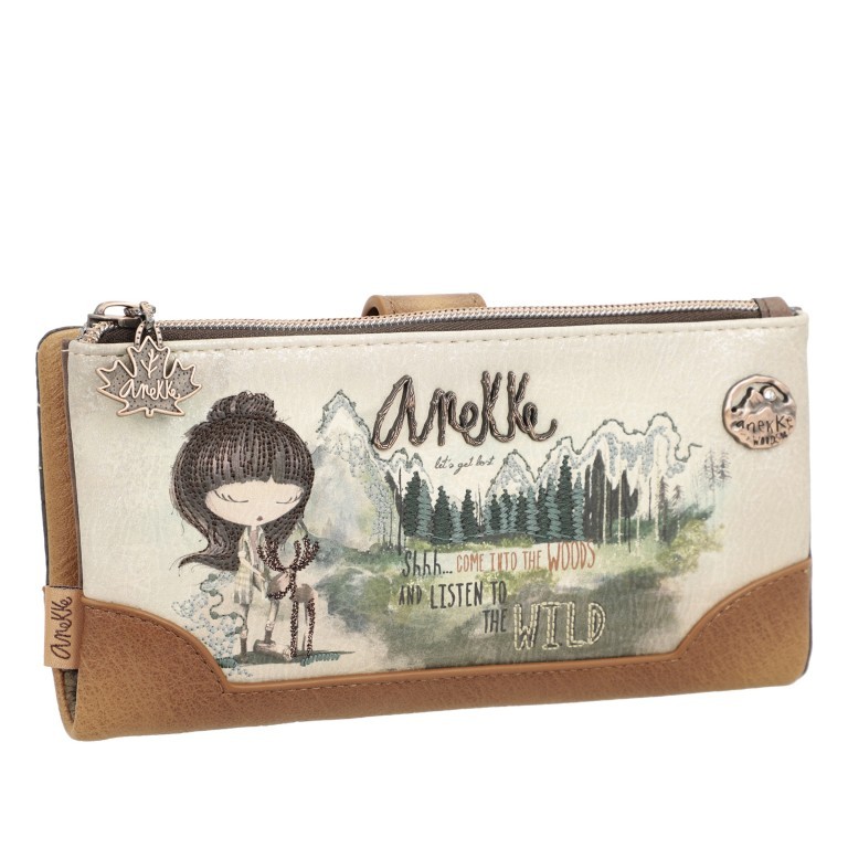 Geldbörse The Forest Wallet with Card Holder mit RFID-Schutz Cognac, Farbe: cognac, Marke: Anekke, EAN: 8434172031548, Abmessungen in cm: 20x10x2, Bild 2 von 7