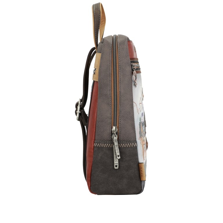 Rucksack Voice Backpack Blau, Farbe: blau/petrol, Marke: Anekke, EAN: 8434172053052, Abmessungen in cm: 26x32x10, Bild 3 von 9