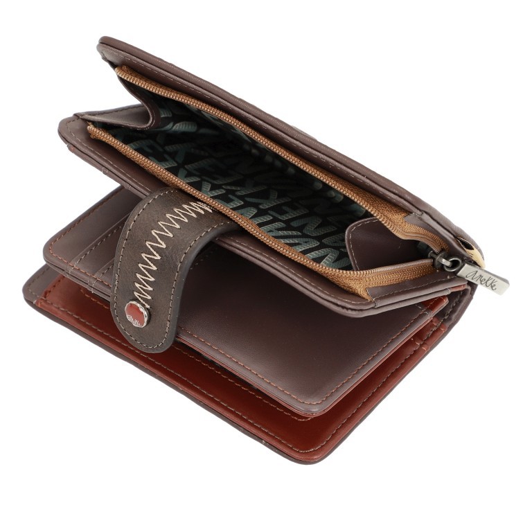 Geldbörse Voice Medium Wallet Blau, Farbe: blau/petrol, Marke: Anekke, EAN: 8434172056039, Abmessungen in cm: 14x10x2, Bild 8 von 9