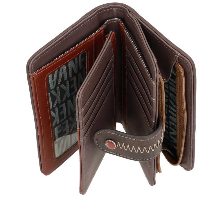 Geldbörse Voice Medium Wallet Blau, Farbe: blau/petrol, Marke: Anekke, EAN: 8434172056039, Abmessungen in cm: 14x10x2, Bild 9 von 9