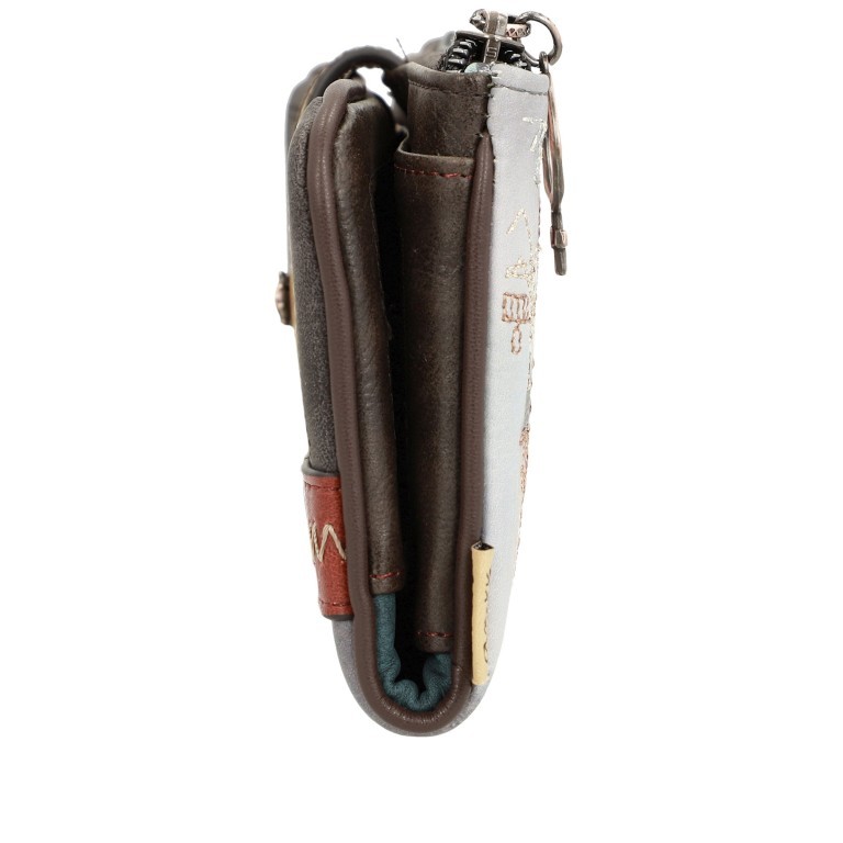 Geldbörse Voice Large Wallet Blau, Farbe: blau/petrol, Marke: Anekke, EAN: 8434172056220, Abmessungen in cm: 18x9.5x3, Bild 10 von 10