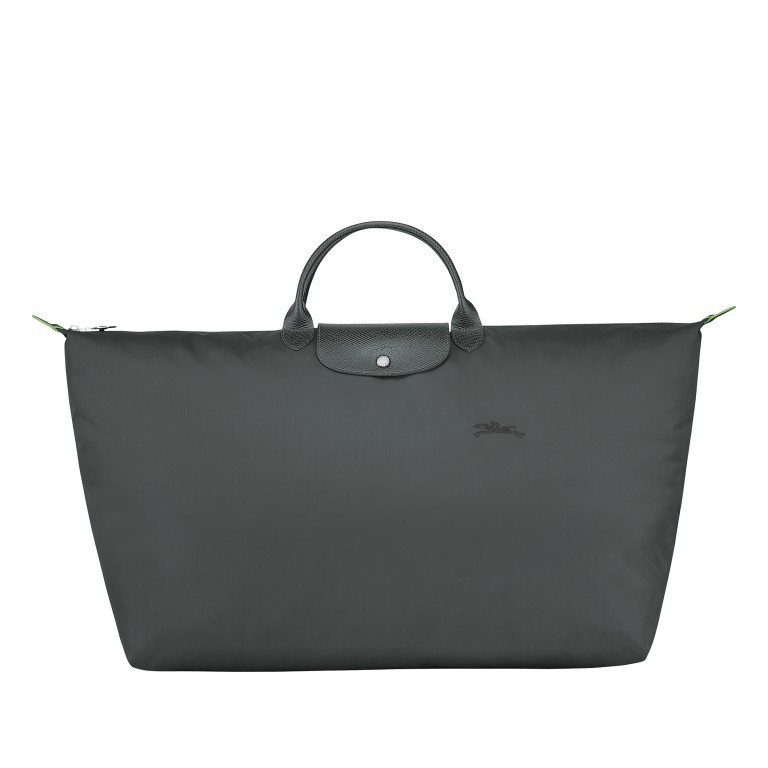 Reisetasche Le Pliage Green Reisetasche XL Graphit, Farbe: anthrazit, Marke: Longchamp, EAN: 3597922141340, Abmessungen in cm: 55x40x23, Bild 1 von 6