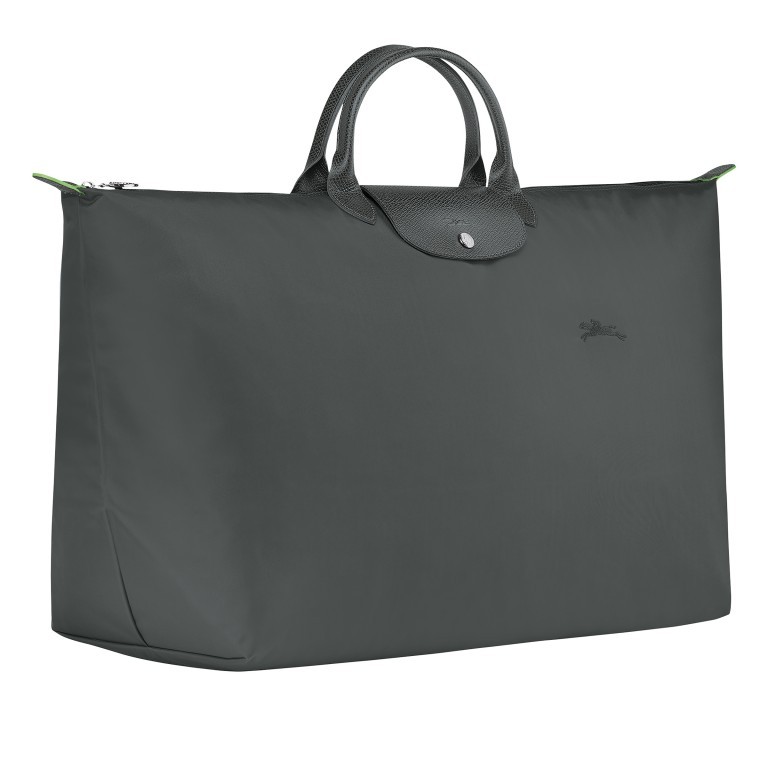 Reisetasche Le Pliage Green Reisetasche XL Graphit, Farbe: anthrazit, Marke: Longchamp, EAN: 3597922141340, Abmessungen in cm: 55x40x23, Bild 2 von 6